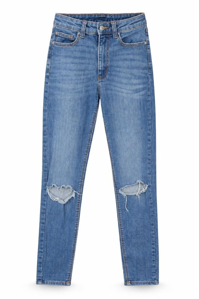 Denim Co  Womens Blue   Skinny Jeans Size 8 L25 in