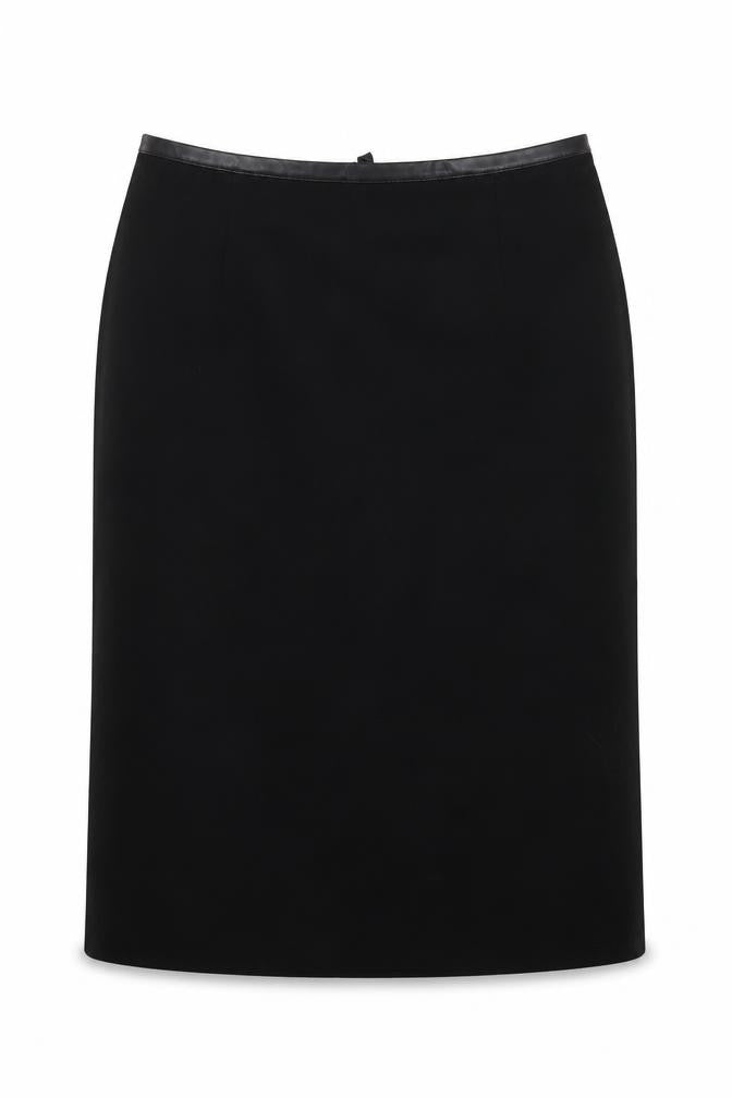 Award Womens Black   A-Line Skirt Size 40