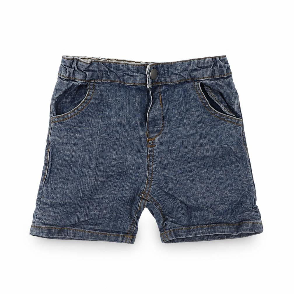 Babies Boys Blue   Cropped Jeans Size 12-18 Months
