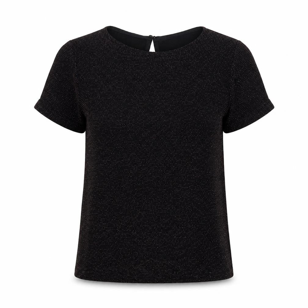 New Look Womens Black   Basic Blouse Size 8
