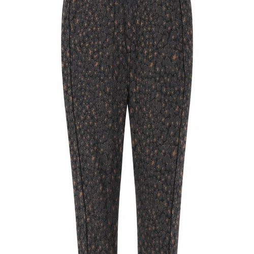 NEXT Womens Black Animal Print  Jogger Leggings Size 6 L25 in