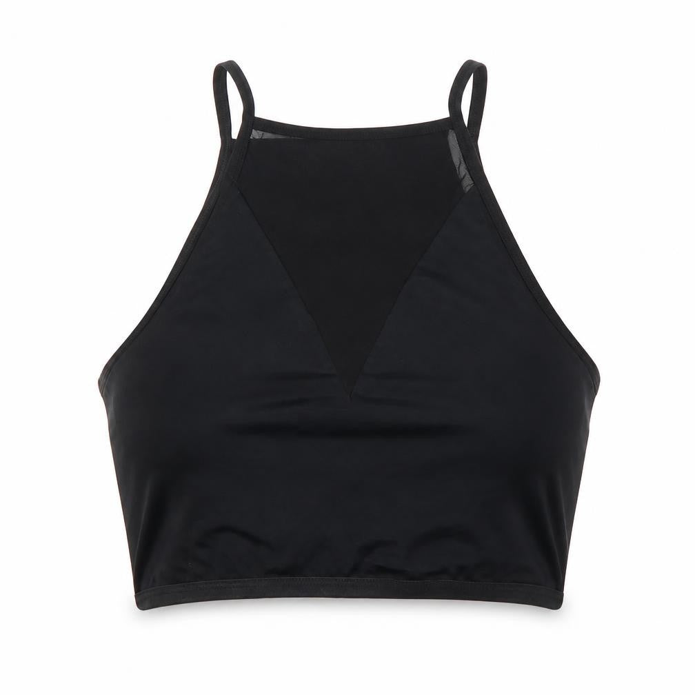 label Womens Black   Basic T-Shirt Size M