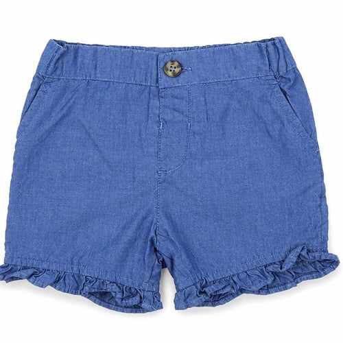 Marks and Spencer Baby Blue   Cropped Trousers Size 6-9 Months