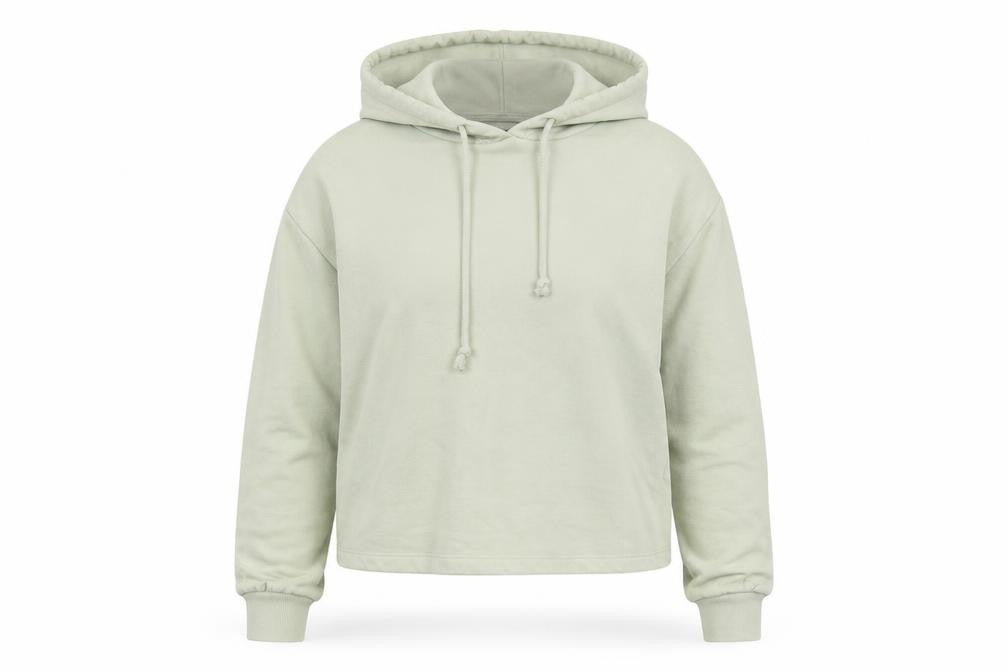 Pieces Mens Green   Pullover Hoodie Size S