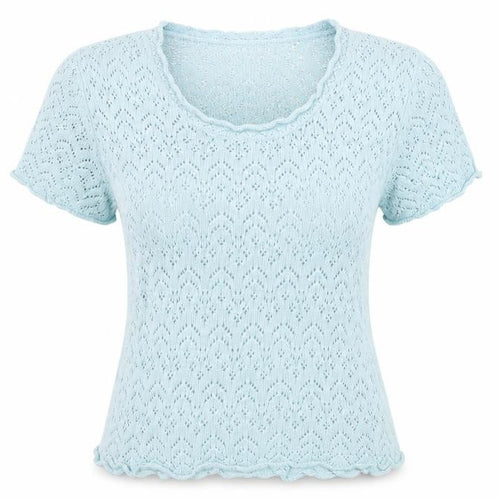 Pure & Natural Womens Green   Basic T-Shirt Size 16
