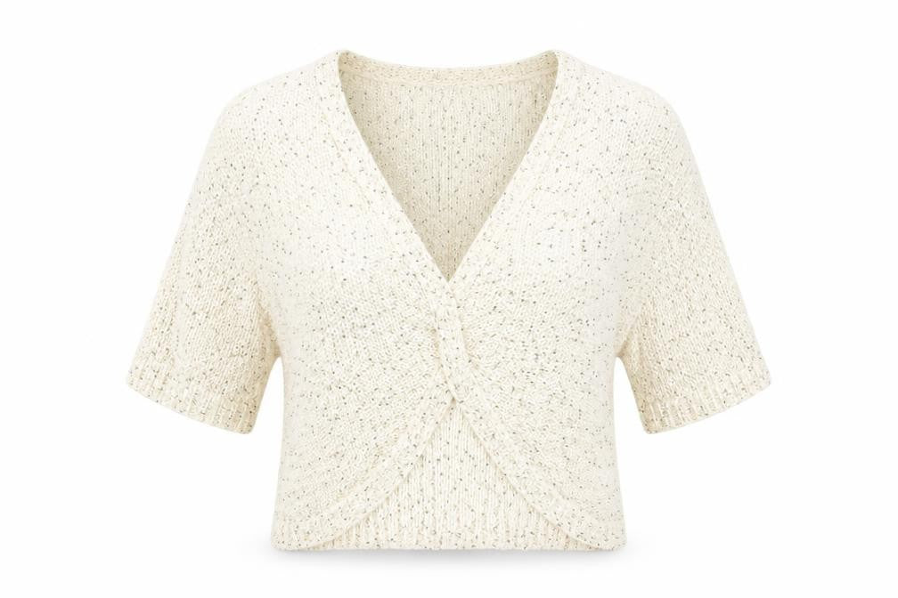 Store Twenty One Womens Ivory   Cardigan Jumper Size M