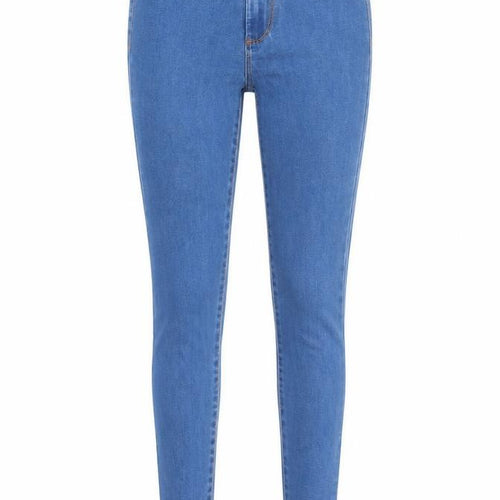 Denim & Co. Womens Blue   Skinny Jeans Size 8 L28 in