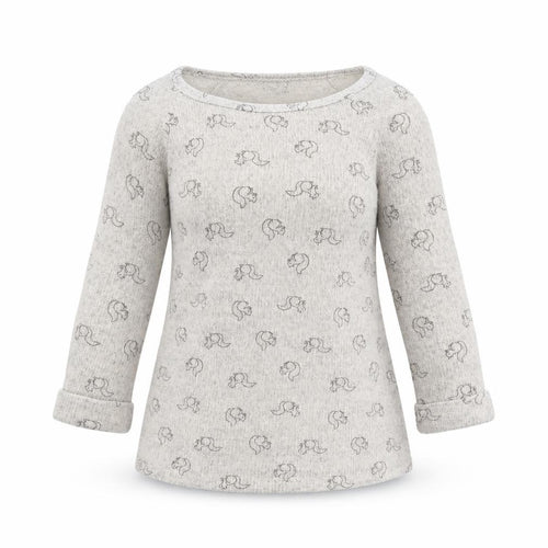 New Look Womens Beige Animal Print  Pullover Jumper Size 10