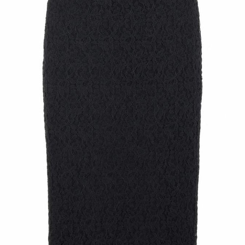 G21 Womens Black   Straight & Pencil Skirt Size 12