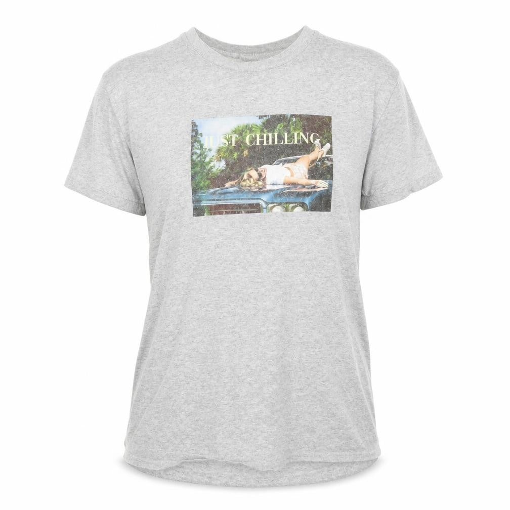 In the Style Womens Grey   Basic T-Shirt Size 10