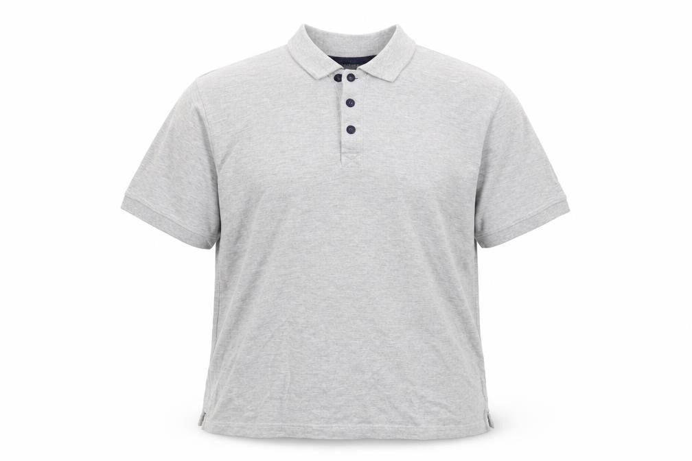 Avenue Mens Grey    Polo Size L