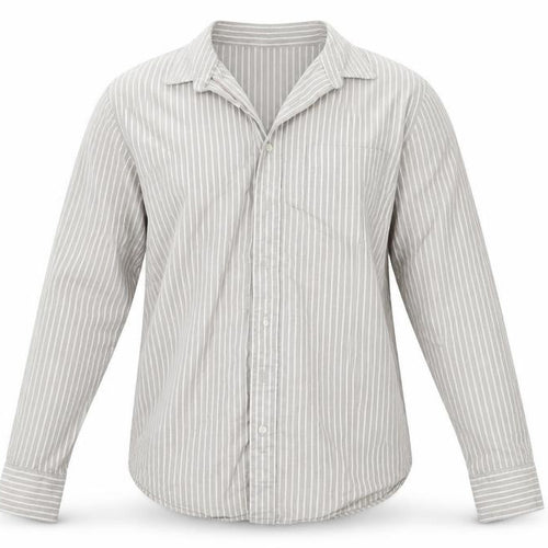 Gap Mens Beige Striped   Button-Up Size XL