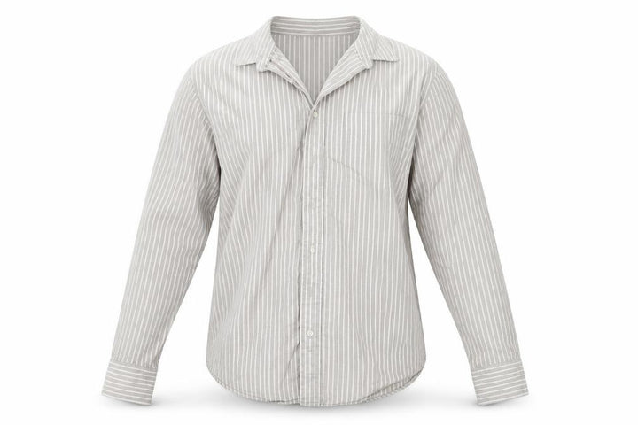 Gap Mens Beige Striped Button-Up Size XL