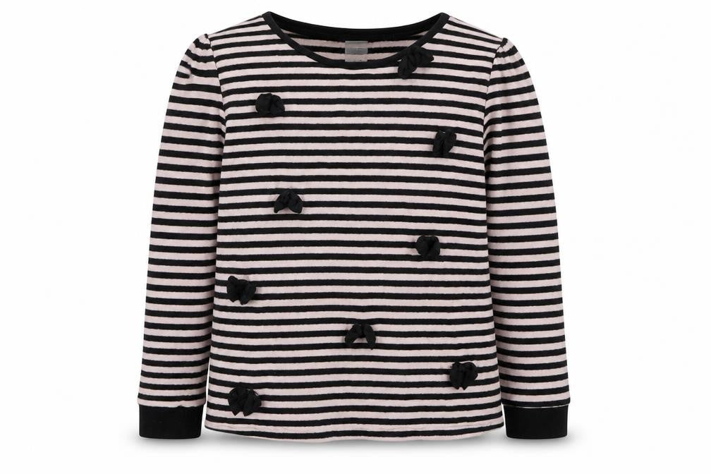 NEXT Girls Pink Striped  Pullover Jumper Size 10 Years