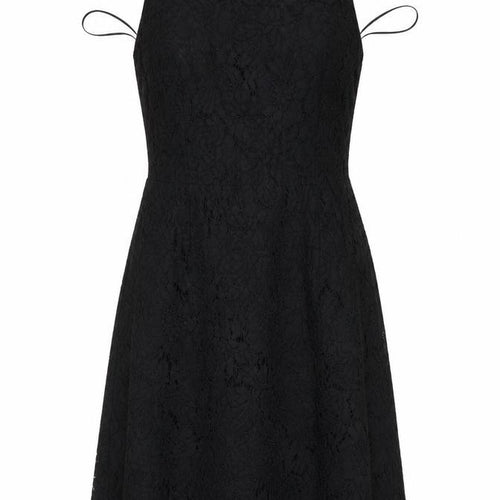 Marks and Spencer Womens Black  Lace Shirt Dress  Size 12