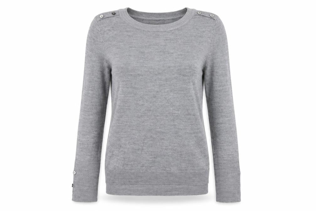 Primark Womens Grey  Knit Pullover Jumper Size 6