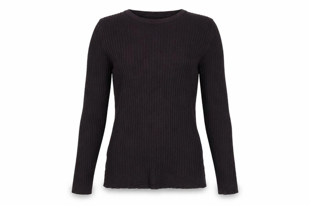 Front view of River Island women’s purple knit jumper, size L