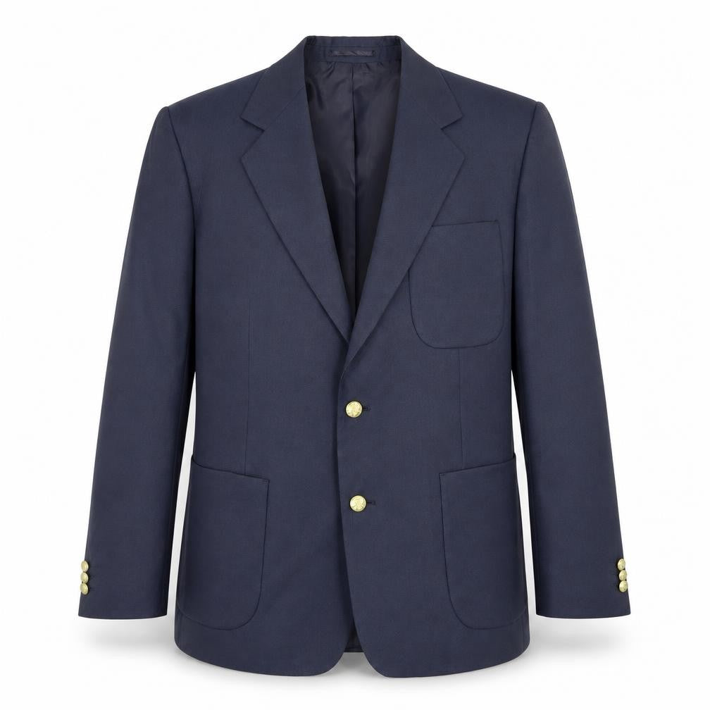 Cheems Mens Blue   Jacket Suit Jacket Size 46