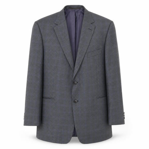 Marks & Spencer Mens Blue Check  Jacket Suit Jacket Size M