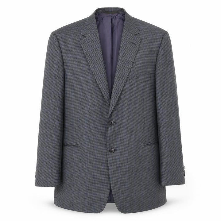 Marks & Spencer Mens Blue Check Jacket Suit Jacket Size M