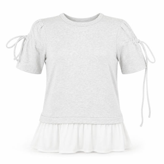 Front view of Very women’s grey jumper, size UK 8