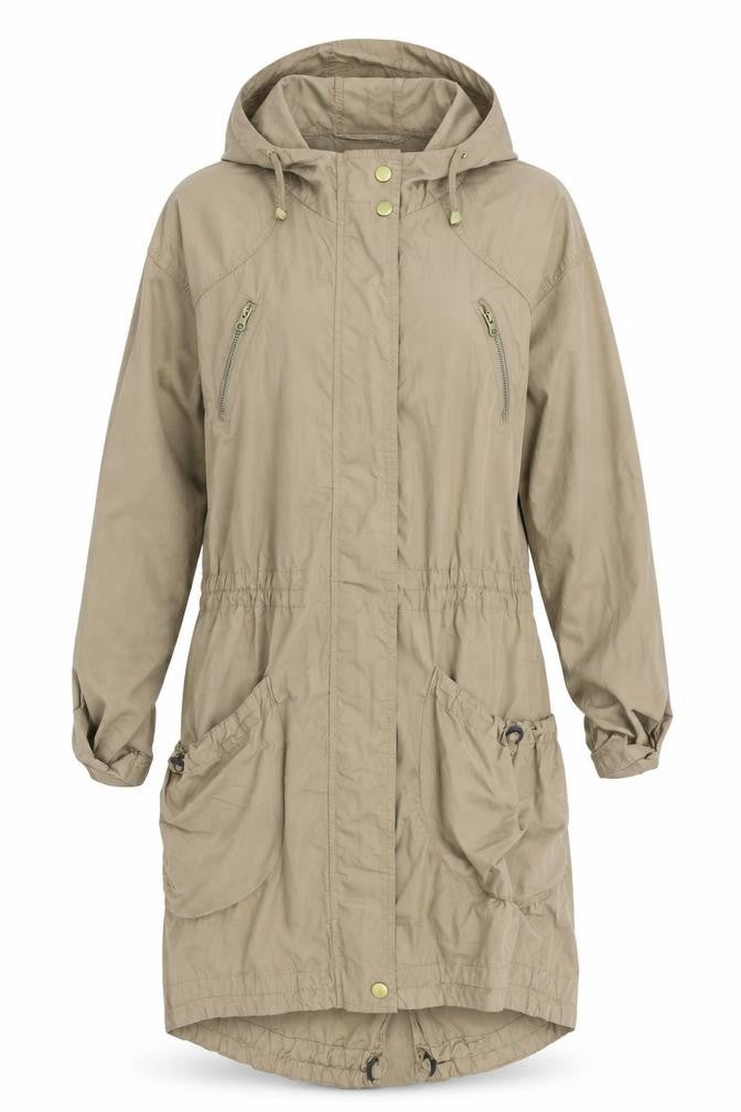 New Look Womens Brown   Rain Coat Coat Size 6