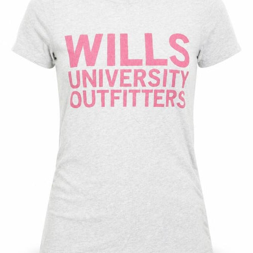 Jack Wills Womens Grey   Basic T-Shirt Size 8