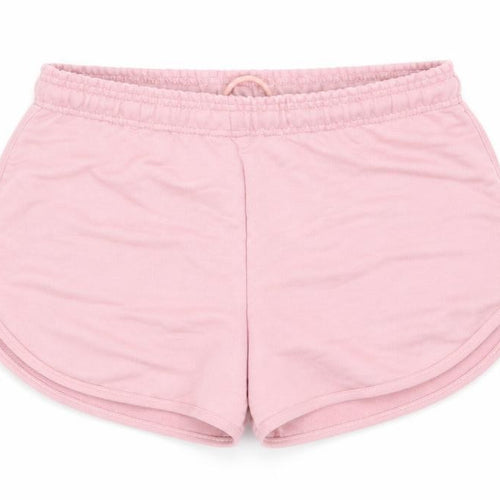 Misguided Womens Pink   Sweat Shorts Size S