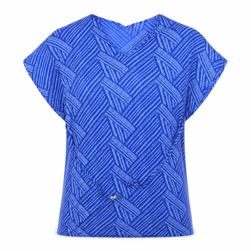 Primark Womens Blue Striped  Jersey T-Shirt Size 6