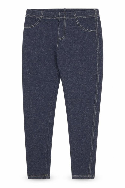Front view of Primark girls’ blue jegging jeans, size 9-10, years