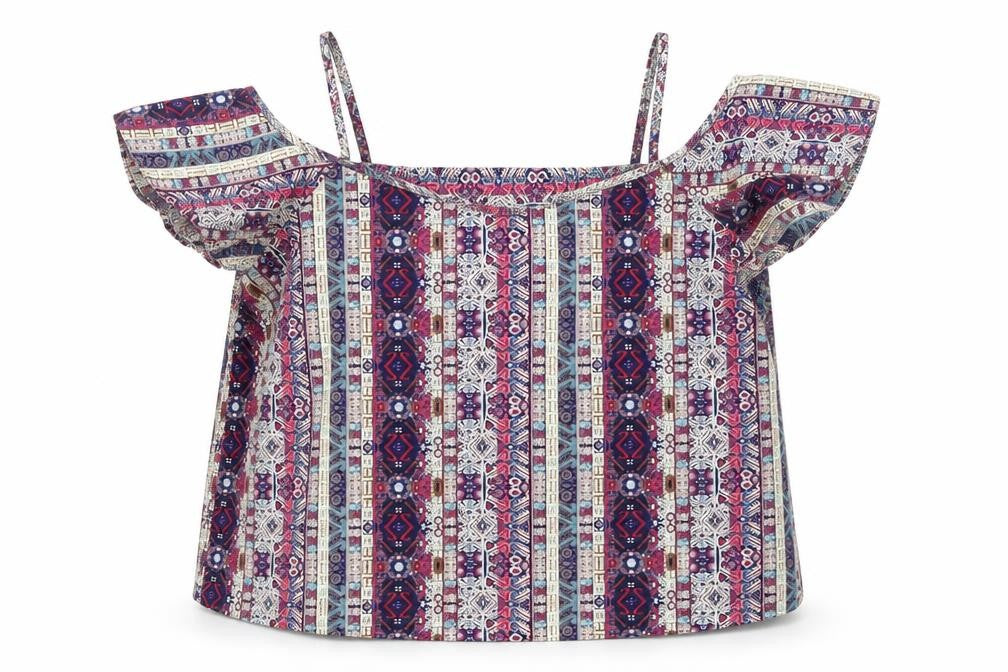 NEWLOOK Womens Red Argyle/Diamond  Basic Blouse Size 14