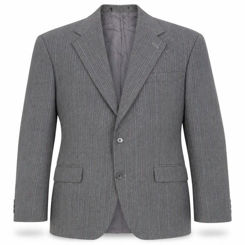 St michael Mens Grey Striped  Jacket Blazer Size M