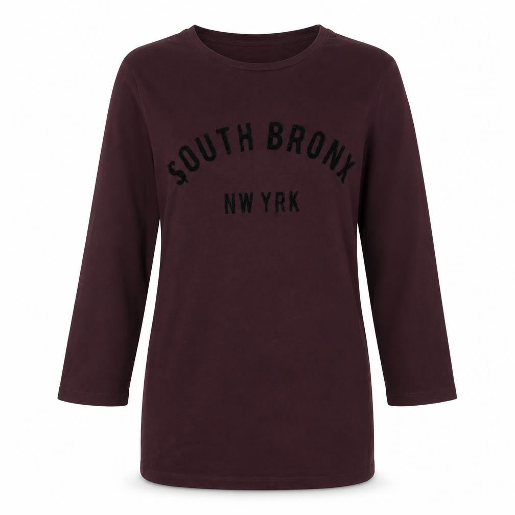 ASOS Womens Purple   Basic T-Shirt Size S  - South Bronx Nw Yrk