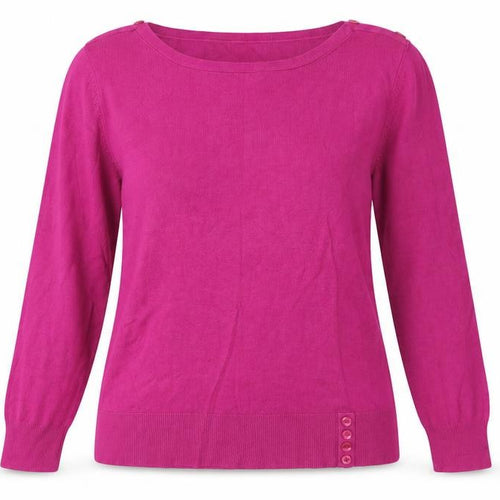 M&Co Womens Pink  Knit Pullover Jumper Size L