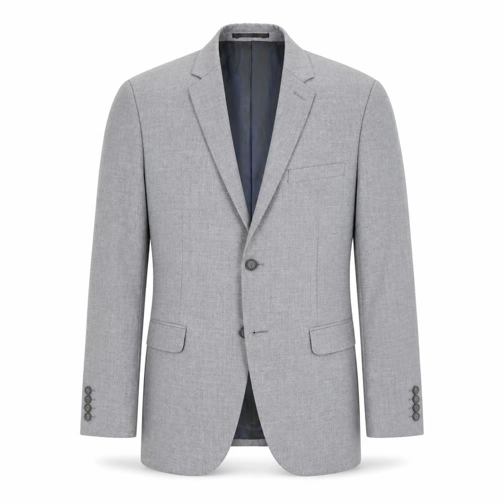 Topman Mens Grey   Jacket Suit Jacket Size 38