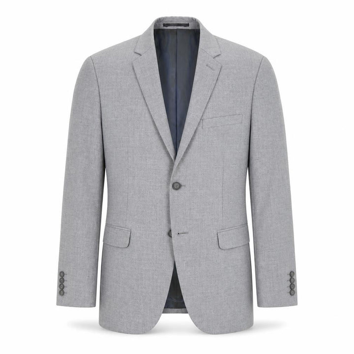 Topman Mens Grey   Jacket Suit Jacket Size 38