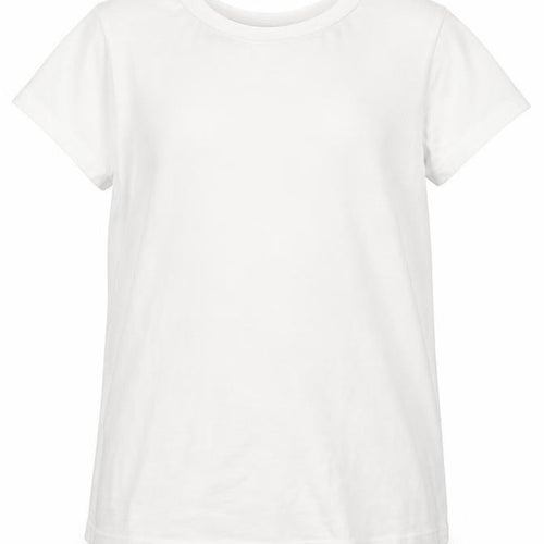 George  Girls White Animal Print  Basic T-Shirt Size 8-9 Years