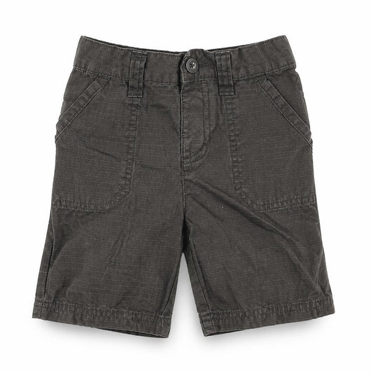 Front view of George boys’ blue ikat capri trousers, size 12-18, months
