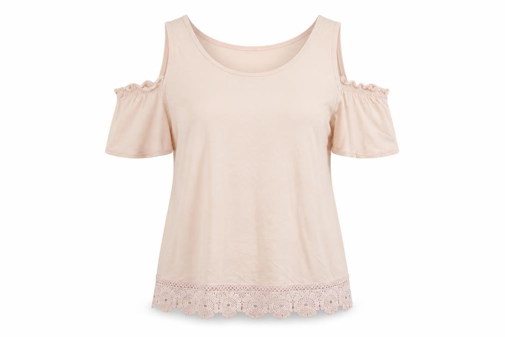 New Look Womens Orange   Basic T-Shirt Size 10