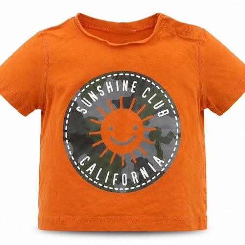 F&F Baby Orange   Pullover T-Shirt Size 12-18 Months