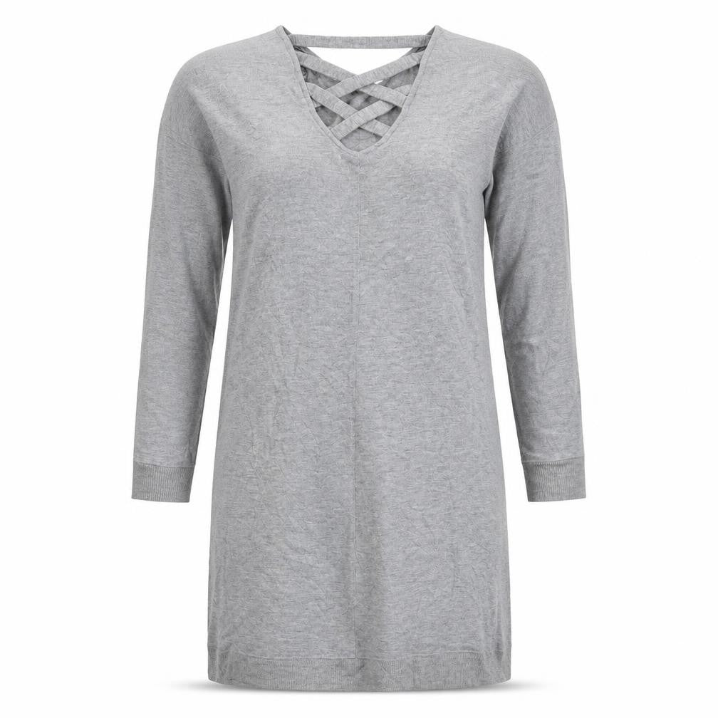Preworn Womens Grey   T-Shirt Dress  Size S
