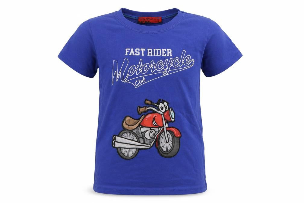 Ben Nevis Boys Blue   Basic T-Shirt Size 6 Years