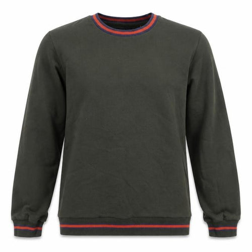 Brave Soul Mens Green   Pullover Jumper Size S