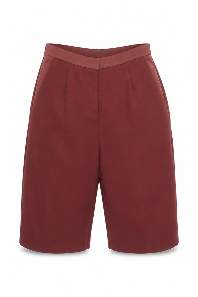 Top Shop Womens Red   Mom Shorts Size 8