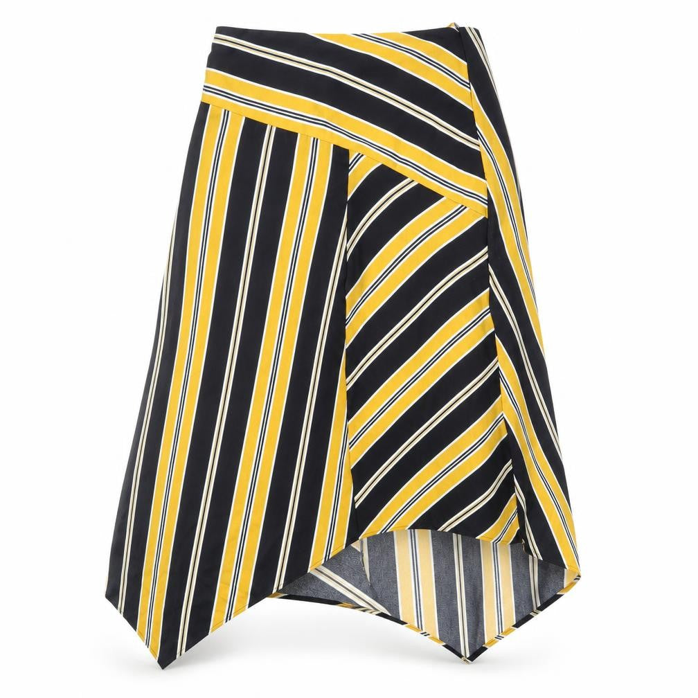 F&F Womens Multicoloured Geometric  A-Line Skirt Size 6