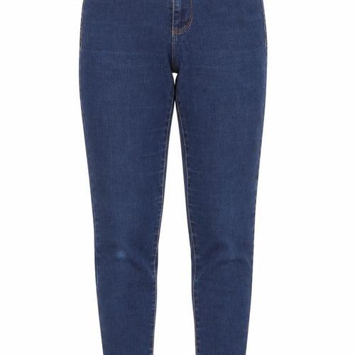 Denim & Co. Womens Blue   Straight Jeans Size 10 L25 in