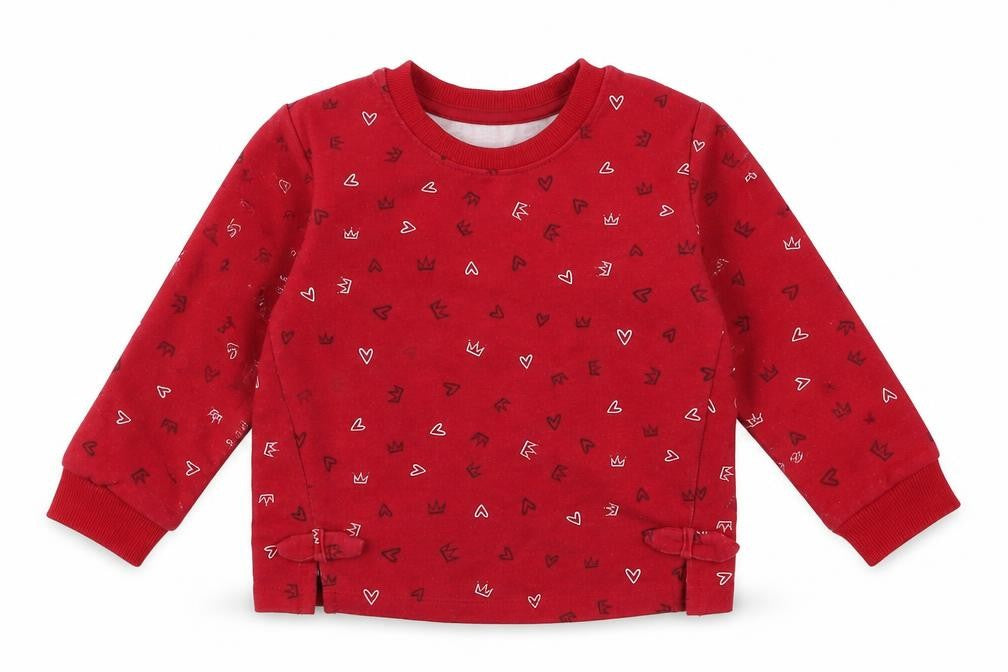 Matalan Boys Red   Basic T-Shirt Size 12-18 Months  - Crowns