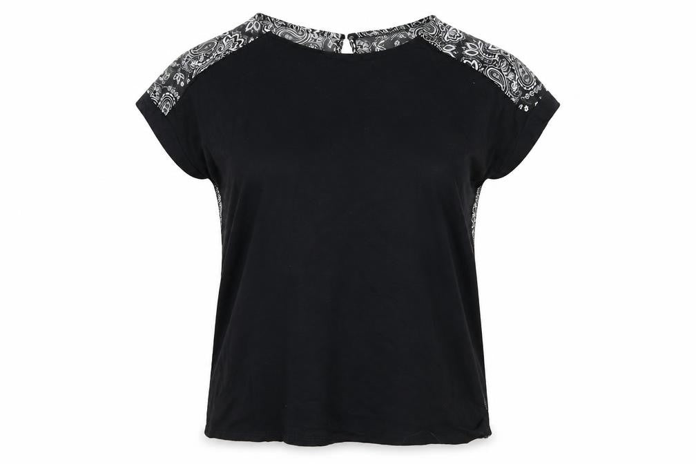 Papaya Womens Black   Basic Blouse Size 8