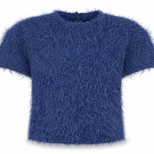 Pep&Co Girls Blue   Pullover Jumper Size 5-6 Years