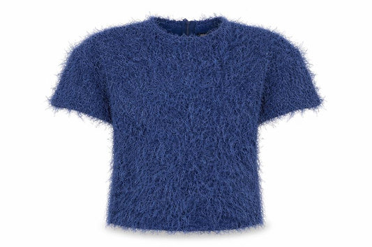 Pep&Co Girls Blue   Pullover Jumper Size 5-6 Years
